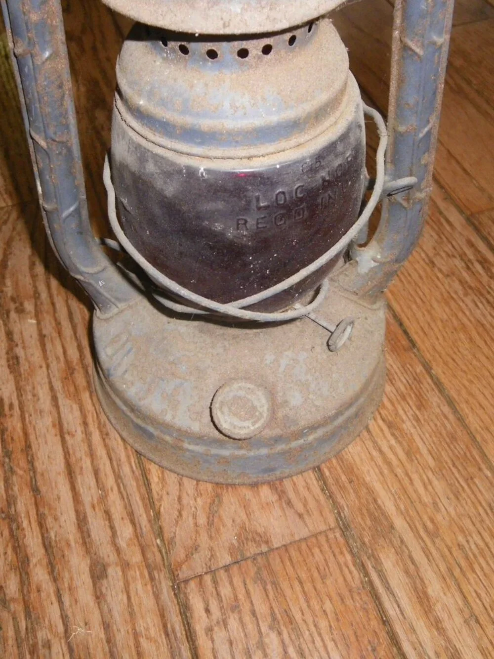 Vintage Dietz Little Wizard Railroad Engineer Oil Lamp Lantern NY USA Décor